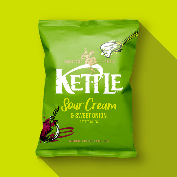 Sour Cream & Sweet Onion KETTLE Chips