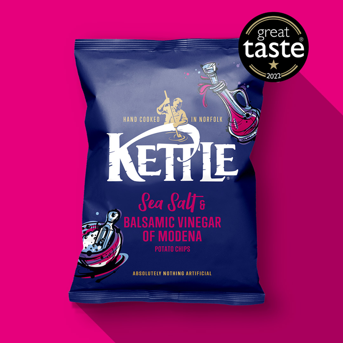 Sea Salt & Balsamic Vinegar KETTLE Chips
