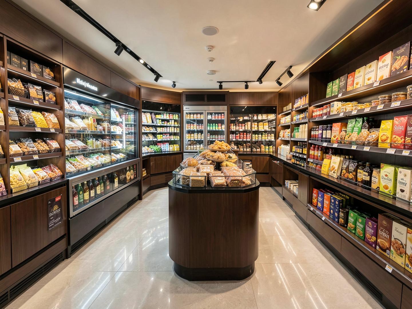 Premium European gourmet and chilled selection in a Cold Storage store in Singapore.